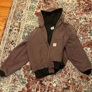 Brown super warm Carhartt jacket sm